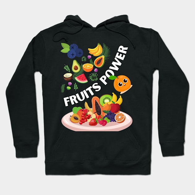 Fruits power Hoodie by BrookProject